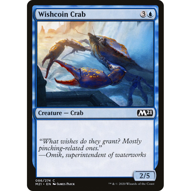 Wishcoin Crab (M21-086) - Core Set 2021