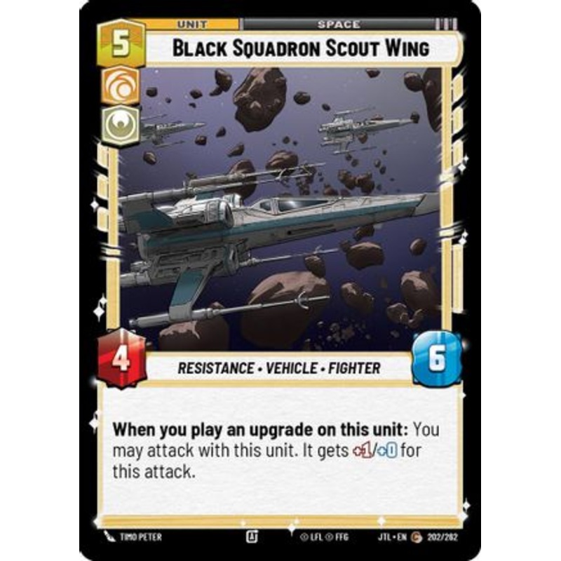 Black Squadron Scout Wing (202/262) - Jump to Lightspeed