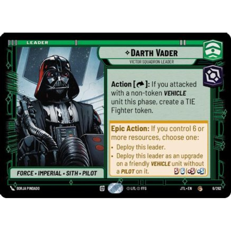 Darth Vader - Victor Squadron Leader (006/262) - Jump to Lightspeed