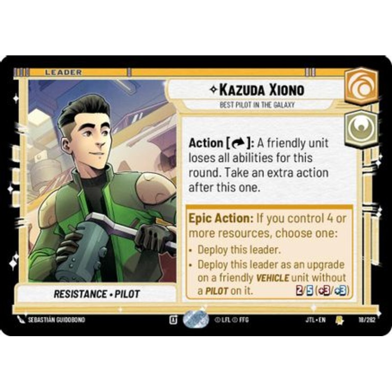 Kazuda Xiono - Best Pilot in the Galaxy (018/262) - Jump to Lightspeed