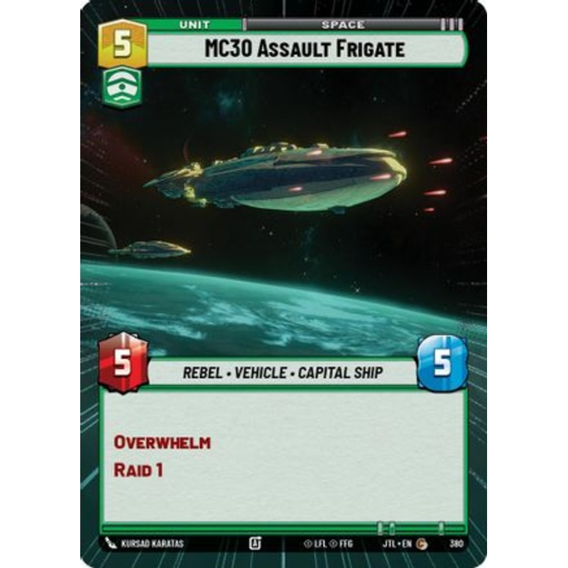 MC30 Assault Frigate (Hyperspace) (380) - Jump to Lightspeed
