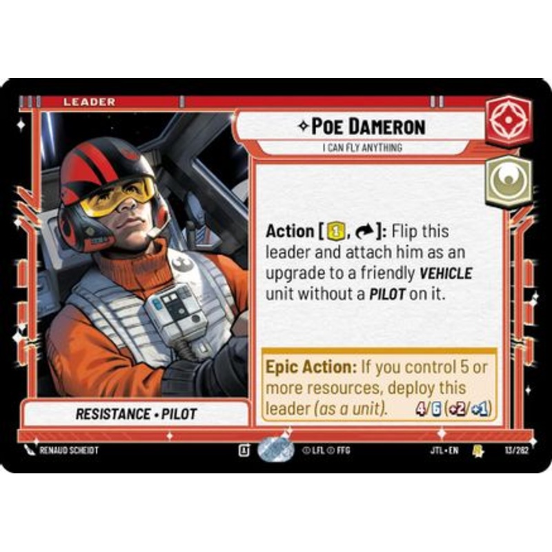 Poe Dameron - I Can Fly Anything (013/262) - Jump to Lightspeed
