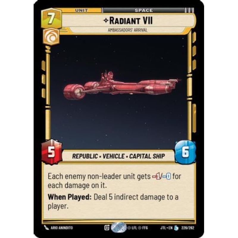 Radiant VII - Ambassadors' Arrival (226/262) - Jump to Lightspeed