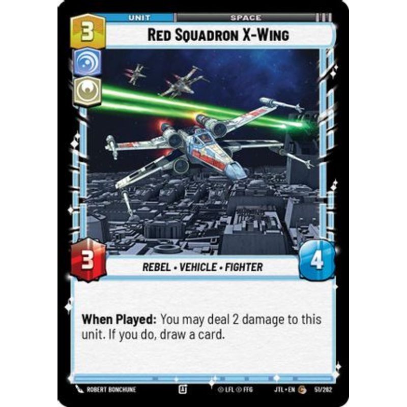 Red Squadron X-Wing (051/262) - Jump to Lightspeed