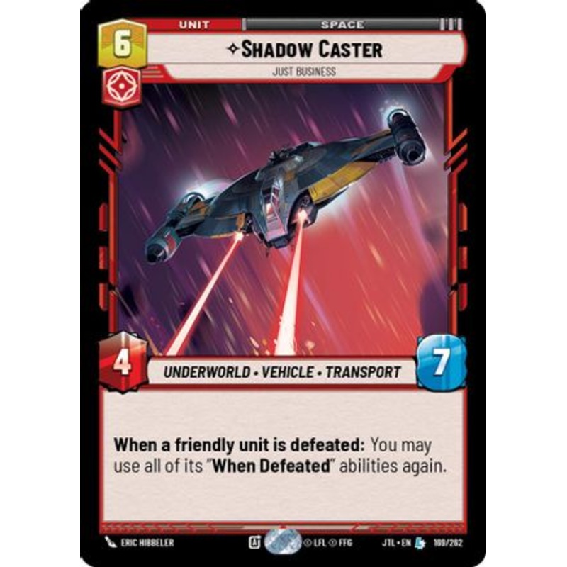 Shadow Caster - Just Business (169/262) - Jump to Lightspeed