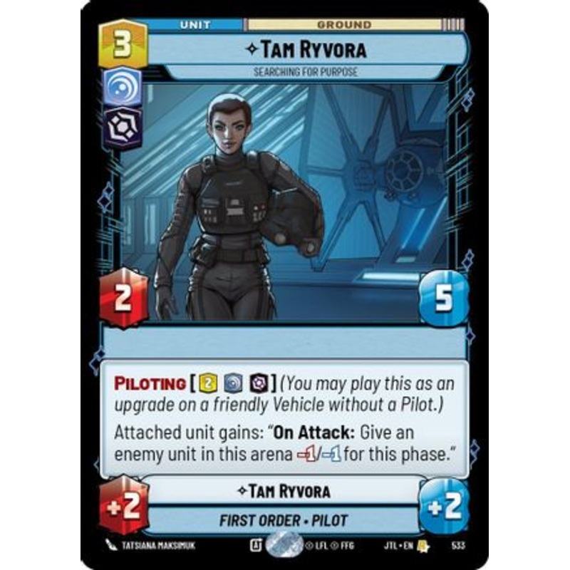 Tam Ryvora - Searching For Purpose (Foil) (533) - Jump to Lightspeed Foil