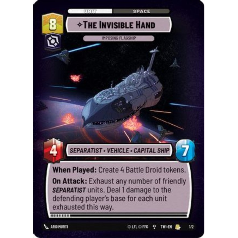 The Invisible Hand - Imposing Flagship (1/2) - Organized Play Promos