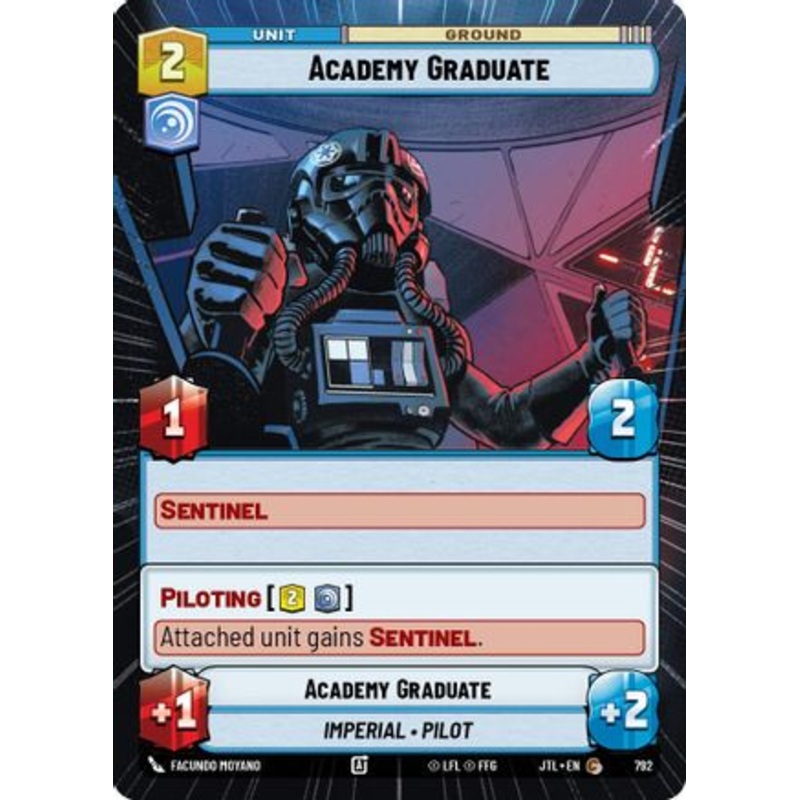 Academy Graduate (Hyperspace Foil) (792) - Jump to Lightspeed Foil