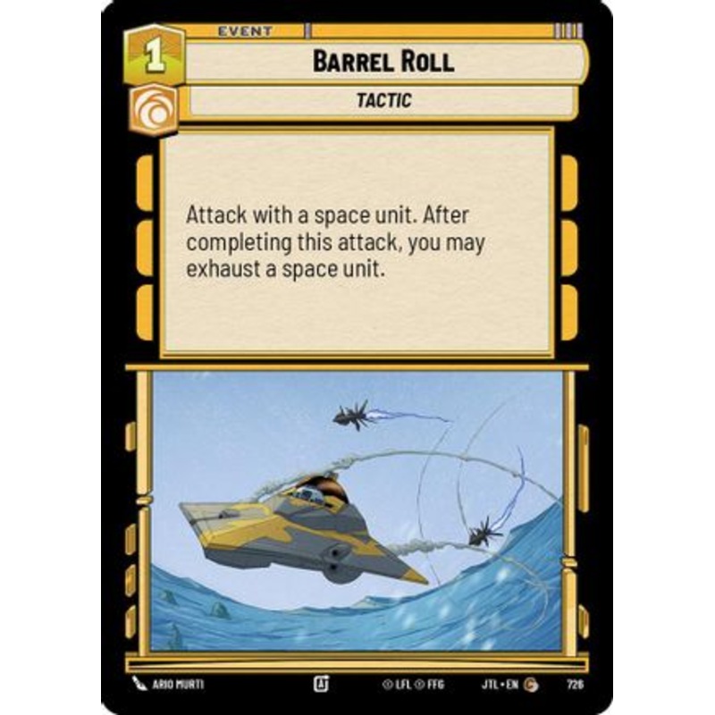 Barrel Roll (Foil) (726) - Jump to Lightspeed Foil