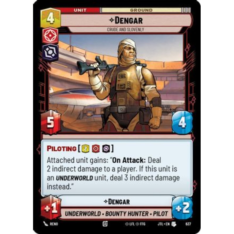 Dengar - Crude and Slovenly (Foil) (637) - Jump to Lightspeed Foil