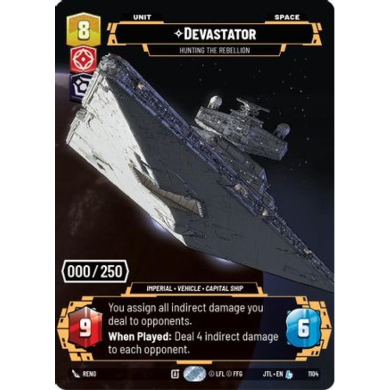 Devastator - Hunting the Rebellion (Serialized) (1104) - Jump to Lightspeed Foil