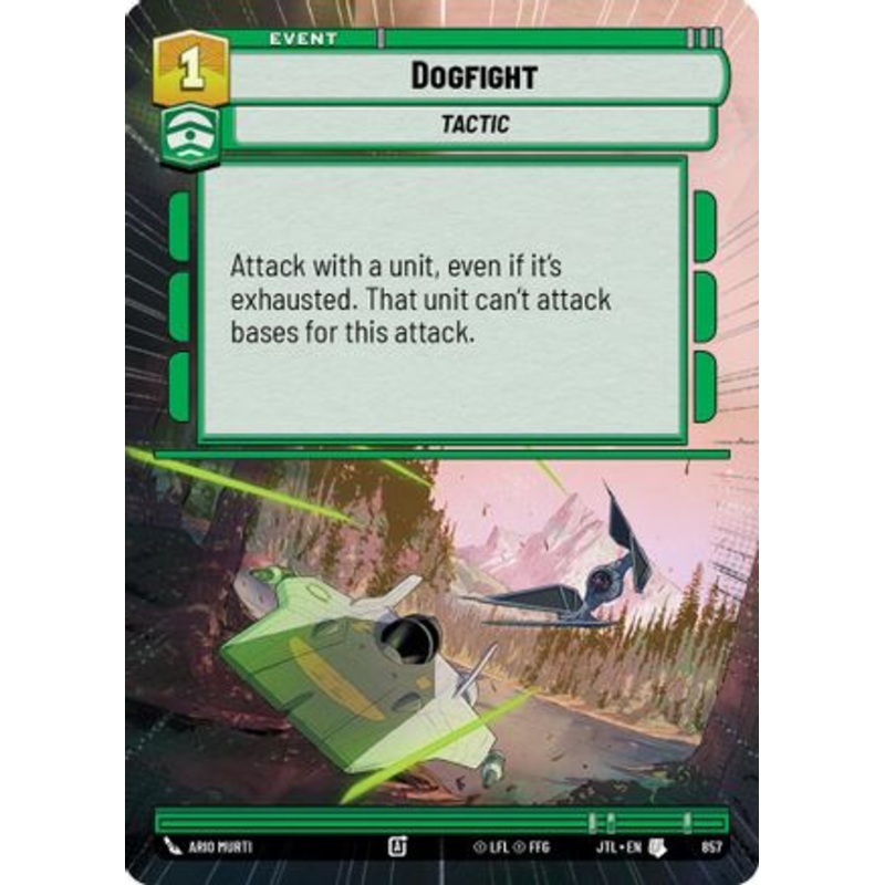 Dogfight (Hyperspace Foil) (857) - Jump to Lightspeed Foil