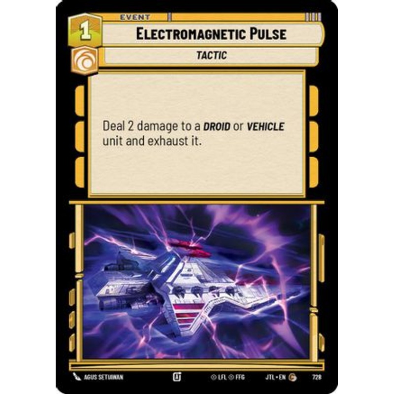 Electromagnetic Pulse (Foil) (728) - Jump to Lightspeed Foil