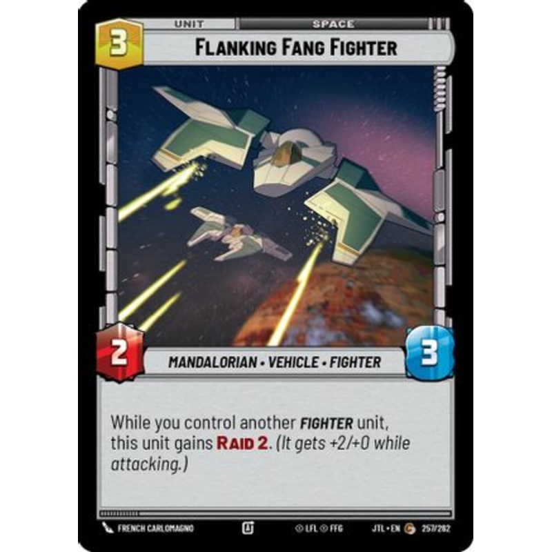Flanking Fang Fighter (257/262) - Jump to Lightspeed