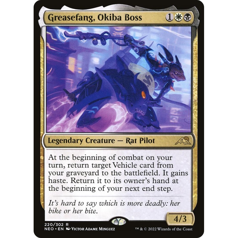 Greasefang, Okiba Boss [NEO - 220]