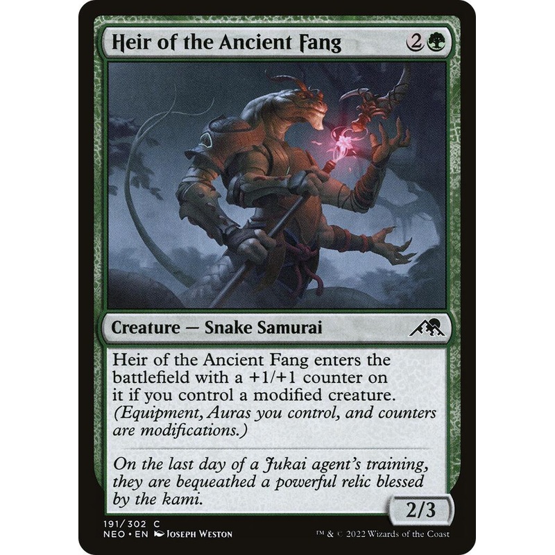 Heir of the Ancient Fang [NEO - 191]