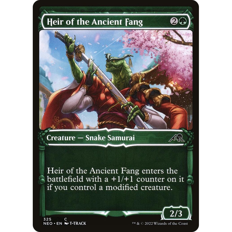 Heir of the Ancient Fang (Showcase) [NEO - 325]