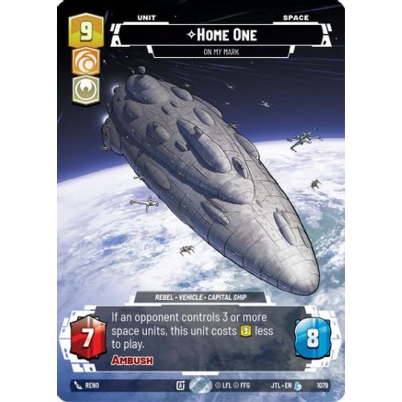 Home One - On My Mark (Prestige Foil) (1079) - Jump to Lightspeed Foil