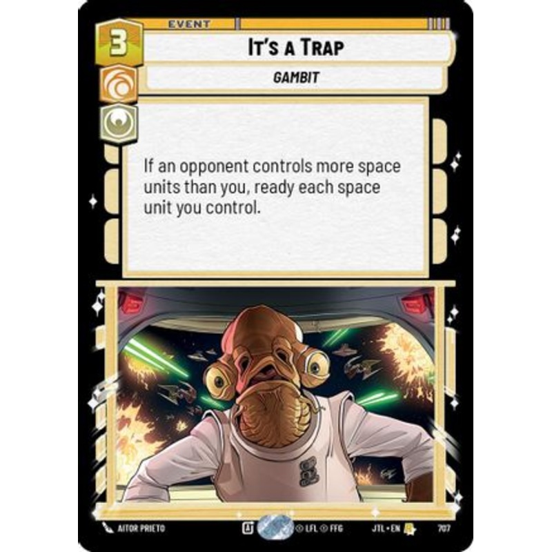 It's a Trap (Foil) (707) - Jump to Lightspeed Foil