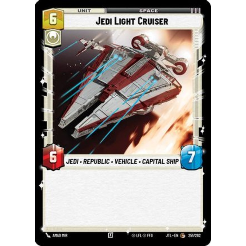 Jedi Light Cruiser (251/262) - Jump to Lightspeed