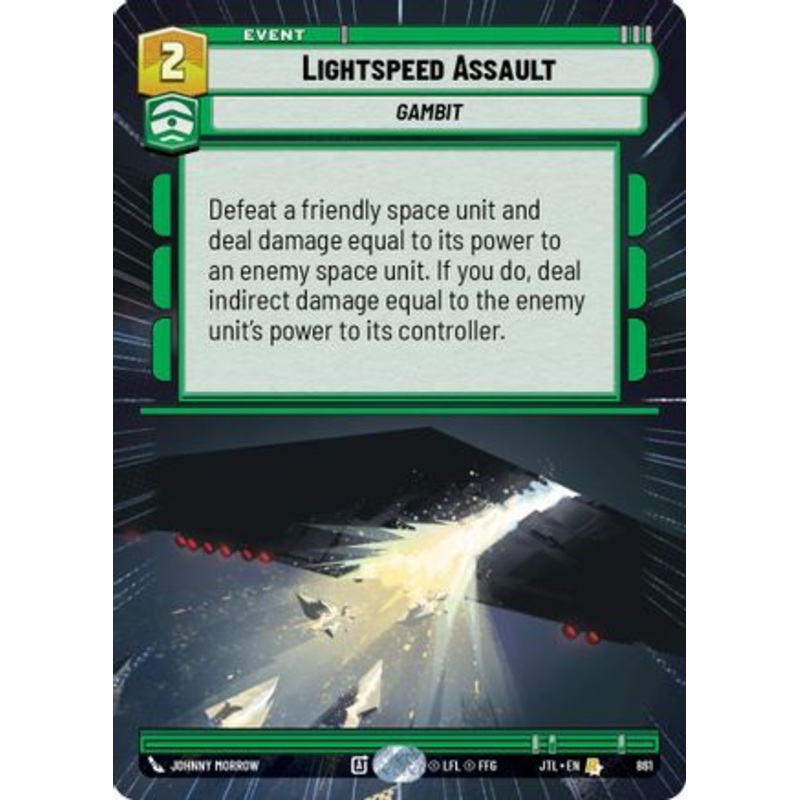 Lightspeed Assault (Hyperspace Foil) (861) - Jump to Lightspeed Foil