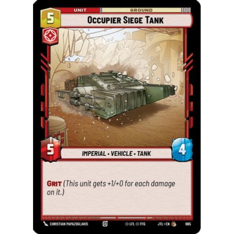 Occupier Siege Tank (Foil) (665) - Jump to Lightspeed Foil