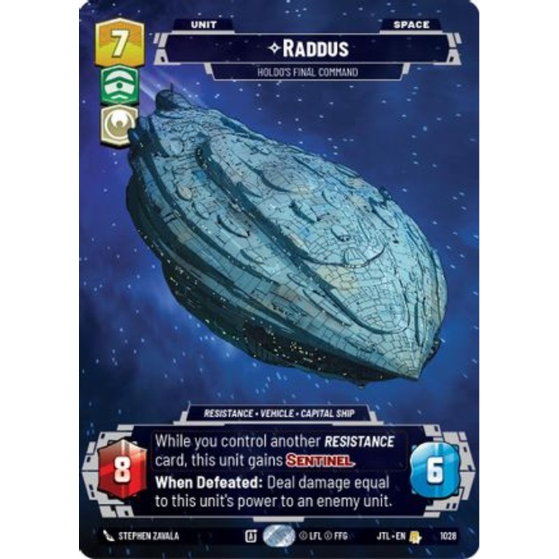 Raddus - Holdo's Final Command (Prestige) (1028) - Jump to Lightspeed