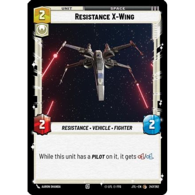 Resistance X-Wing (247/262) - Jump to Lightspeed