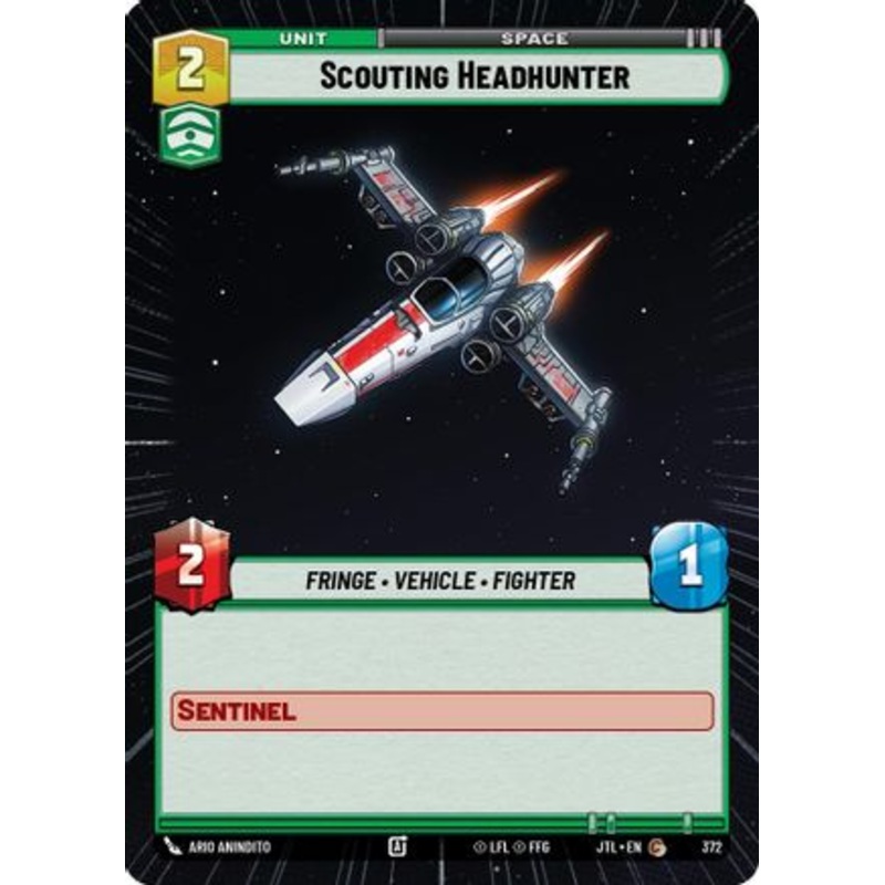 Scouting Headhunter (Hyperspace) (372) - Jump to Lightspeed