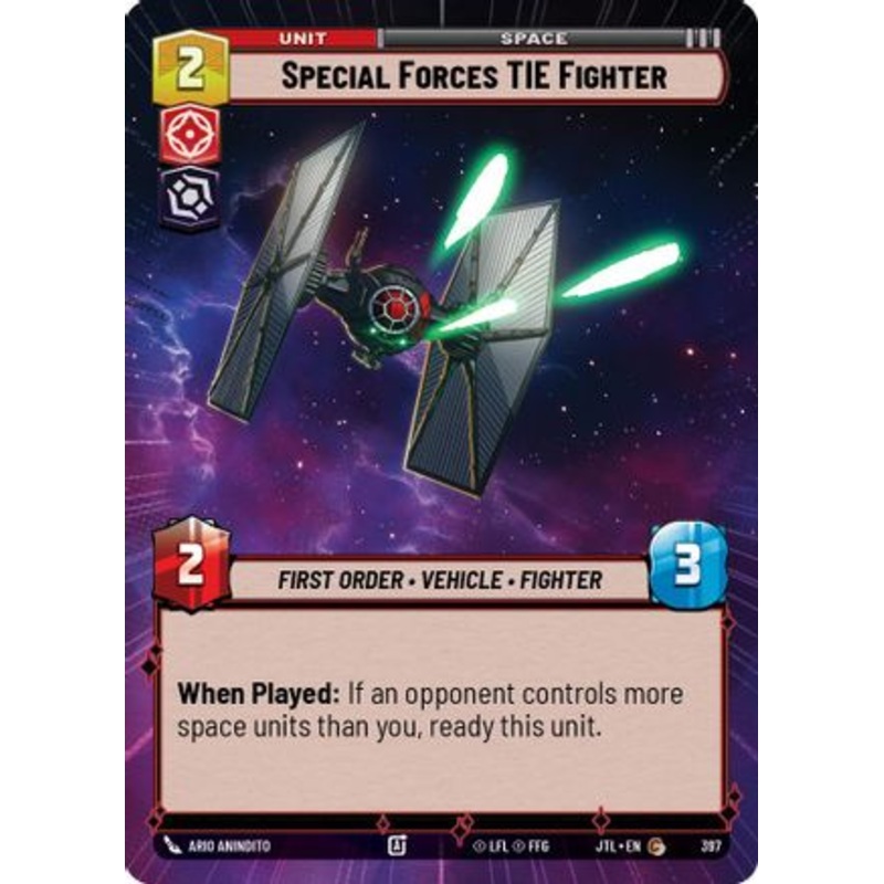 Special Forces TIE Fighter (Hyperspace) (397) - Jump to Lightspeed