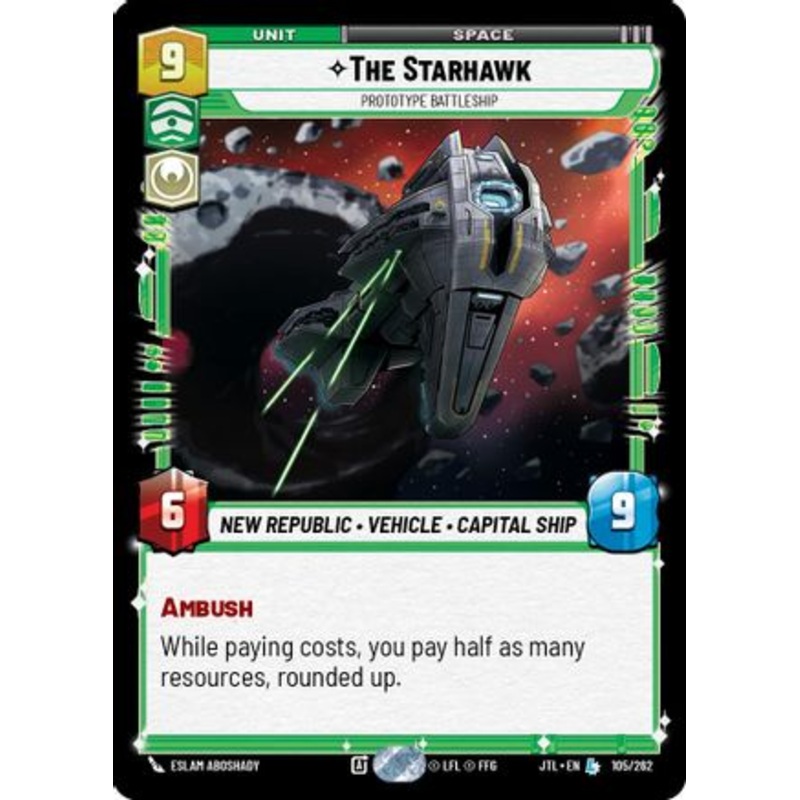 The Starhawk - Prototype Battleship (105/262) - Jump to Lightspeed
