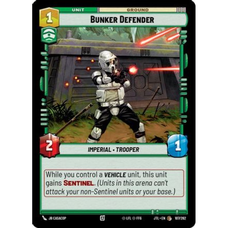 Bunker Defender (107/262) - Jump to Lightspeed