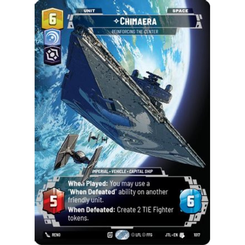 Chimaera - Reinforcing the Center (Prestige) (1017) - Jump to Lightspeed