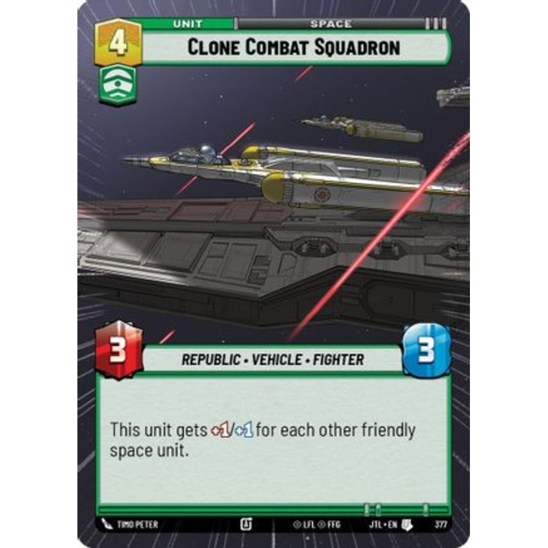 Clone Combat Squadron (Hyperspace) (377) - Jump to Lightspeed
