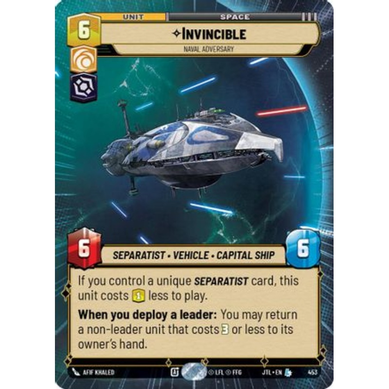 Invincible - Naval Adversary (Hyperspace) (453) - Jump to Lightspeed
