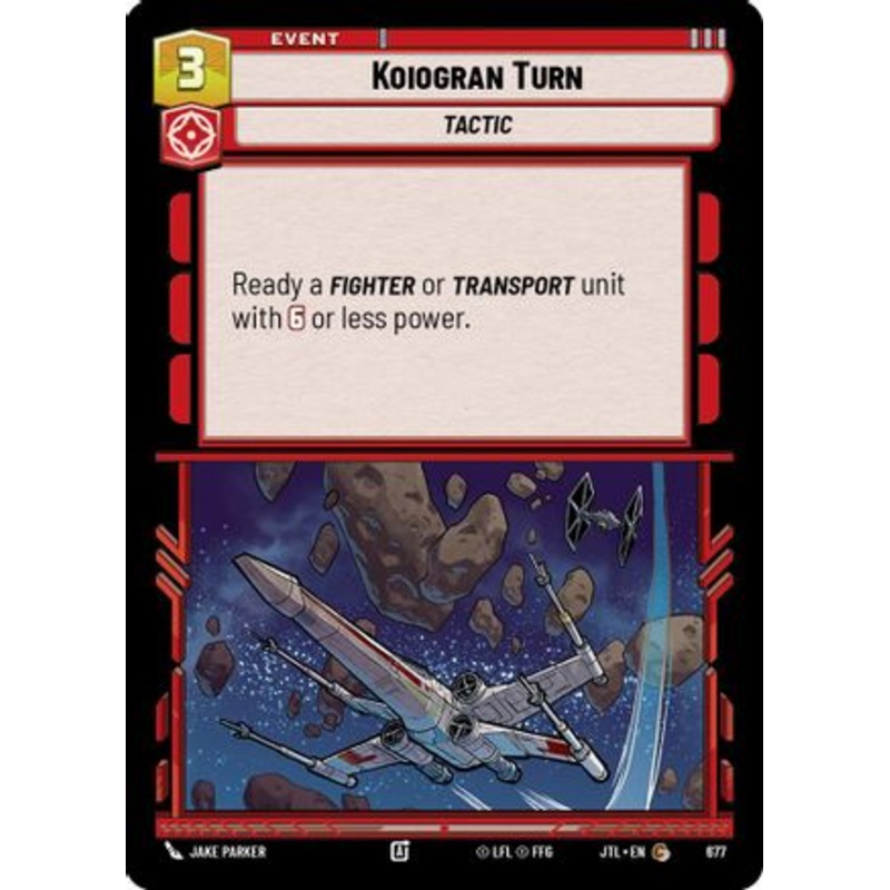 Koiogran Turn (Foil) (677) - Jump to Lightspeed Foil