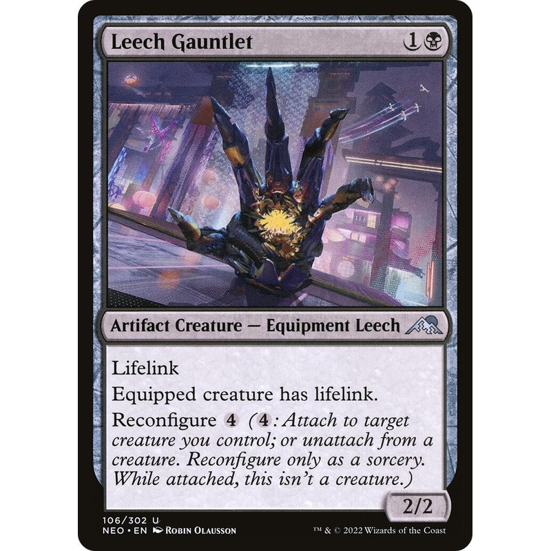 Leech Gauntlet [NEO - 106]