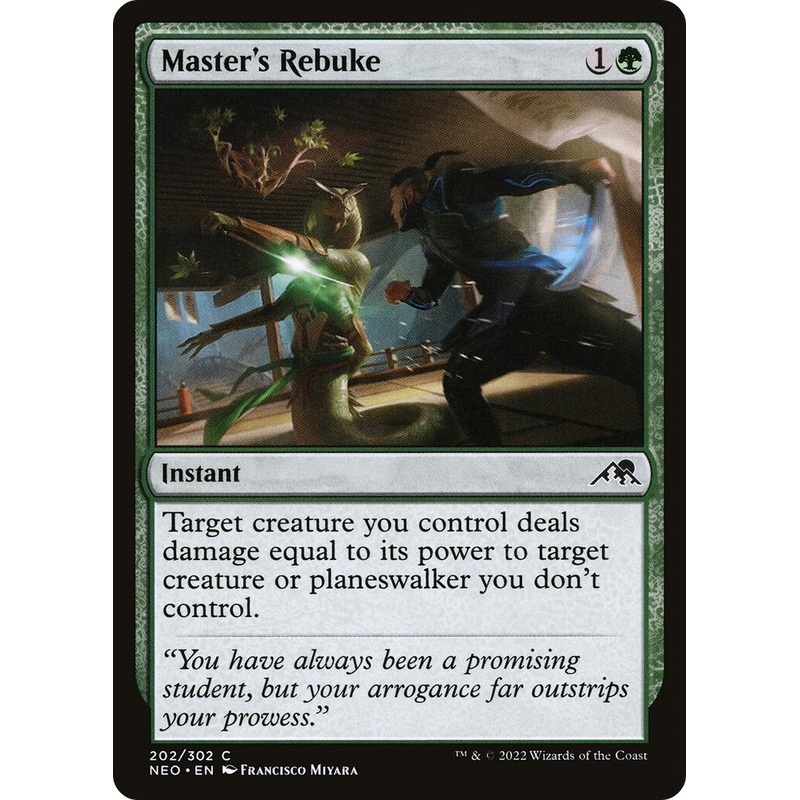 Master's Rebuke [NEO - 202]