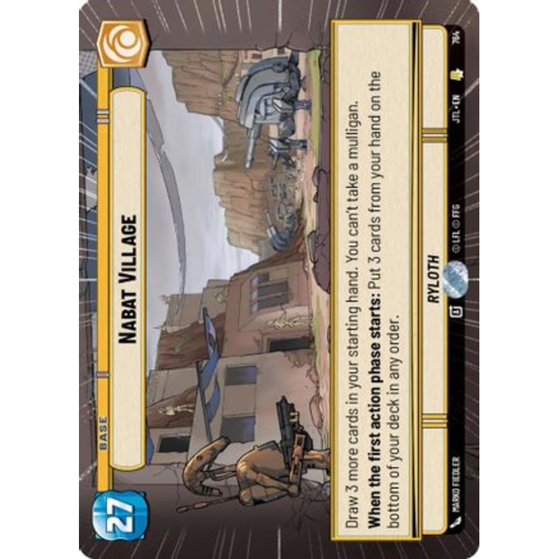 Nabat Village (Hyperspace Foil) (764) - Jump to Lightspeed Foil