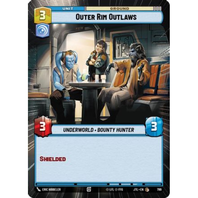 Outer Rim Outlaws (Hyperspace Foil) (799) - Jump to Lightspeed Foil