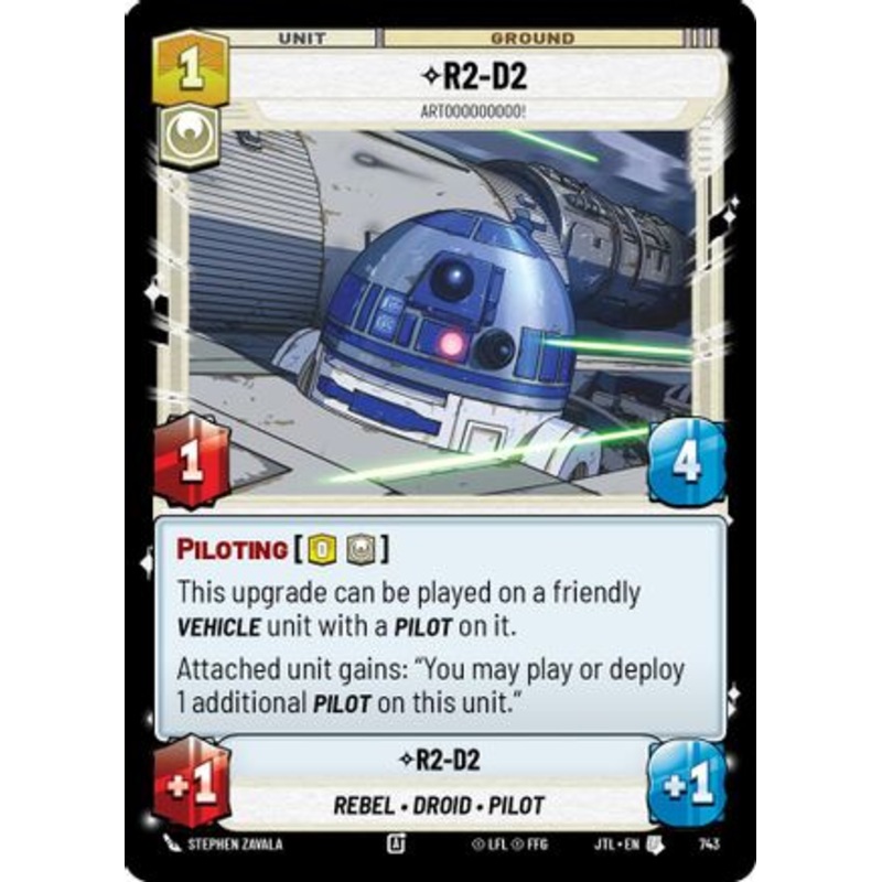 R2-D2 - Artooooooooo! (Foil) (743) - Jump to Lightspeed Foil