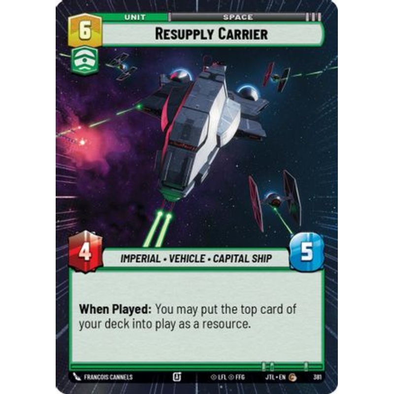 Resupply Carrier (Hyperspace) (381) - Jump to Lightspeed