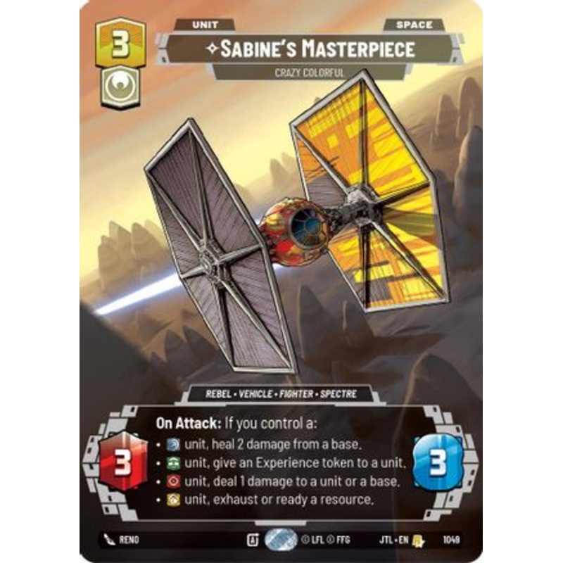 Sabine's Masterpiece - Crazy Colorful (Prestige) (1049) - Jump to Lightspeed