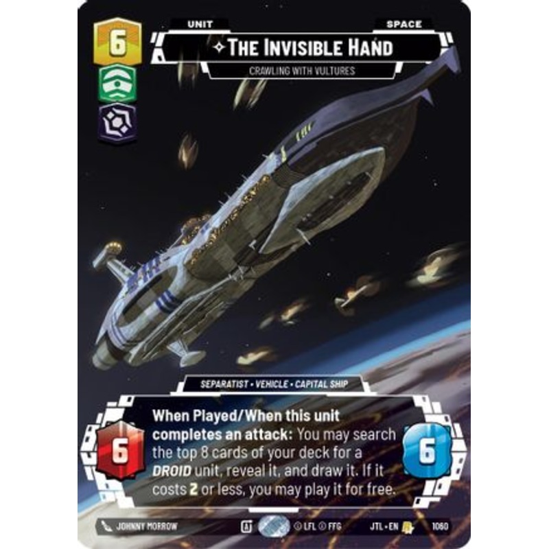 The Invisible Hand - Crawling With Vultures (Prestige Foil) (1060) - Jump to Lightspeed Foil