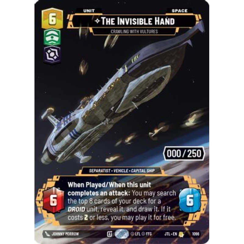 The Invisible Hand - Crawling With Vultures (Serialized) (1096) - Jump to Lightspeed Foil