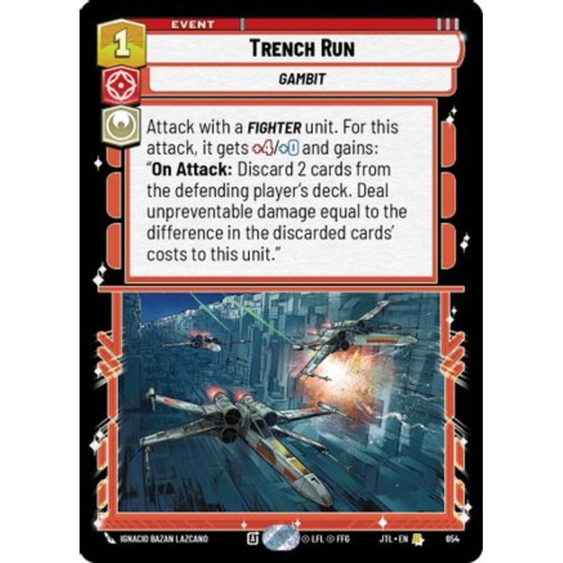 Trench Run (Foil) (654) - Jump to Lightspeed Foil