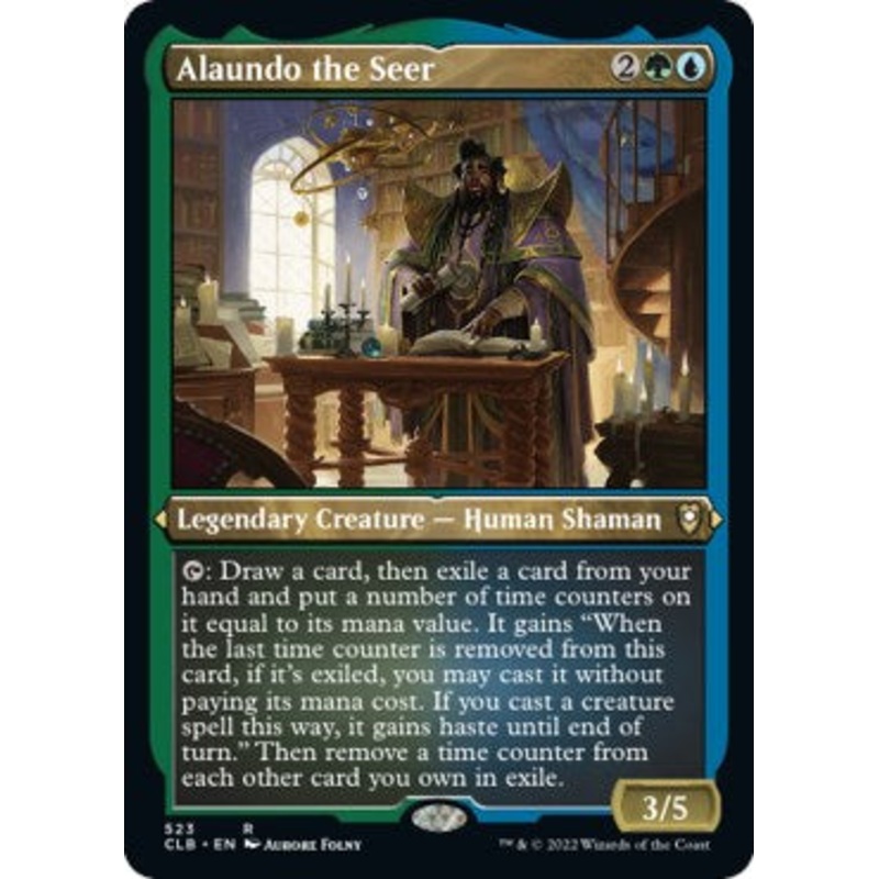 Alaundo the Seer (Foil Etched) [CLB - 523]