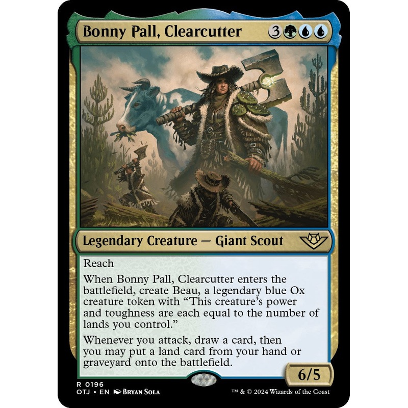 Bonny Pall, Clearcutter [OTJ - 196]