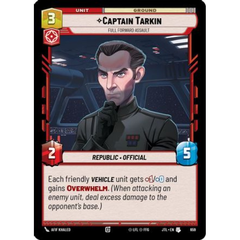 Captain Tarkin - Full Forward Assault (Foil) (659) - Jump to Lightspeed Foil