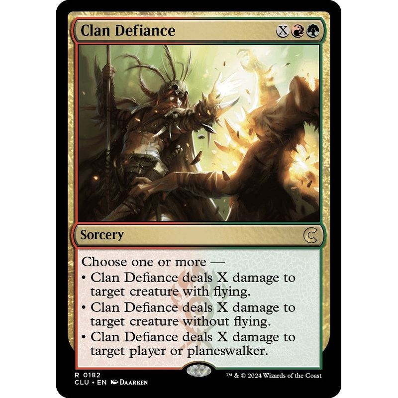 Clan Defiance [CLU - 182]